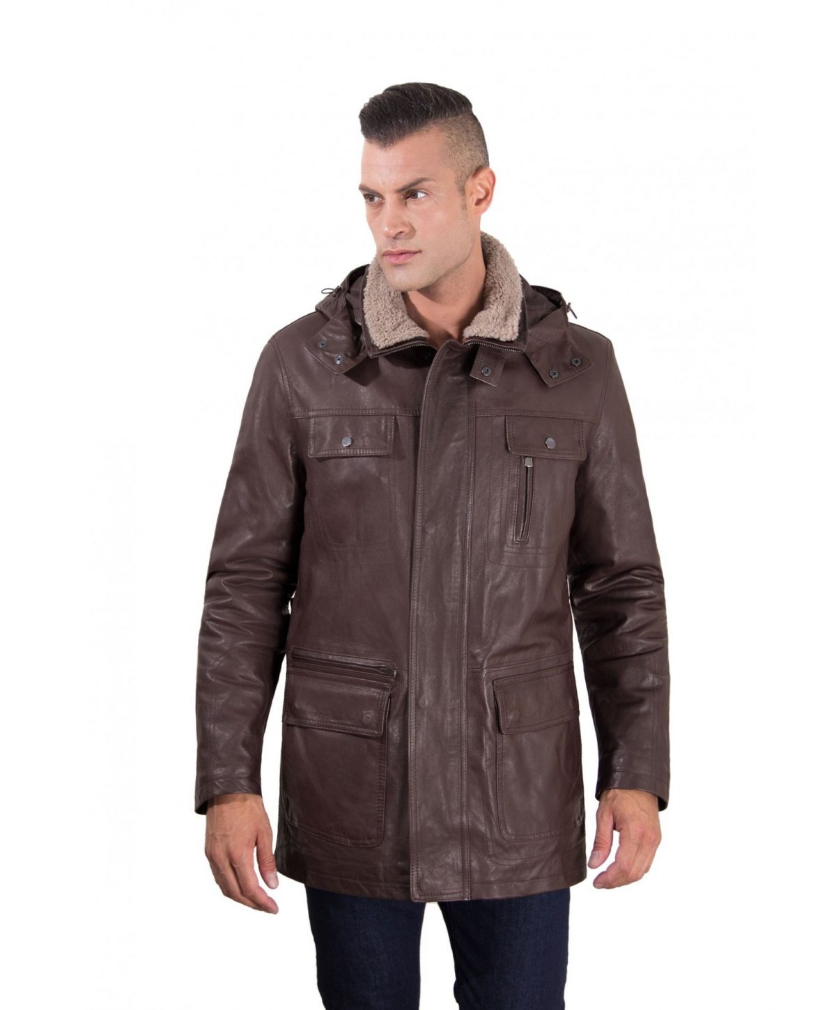 men-s-long-leather-coat-genuine-soft-leather-5-pockets-detachable-hood-buttons-and-zip-closing-dark-brown-color-mod-vittorio