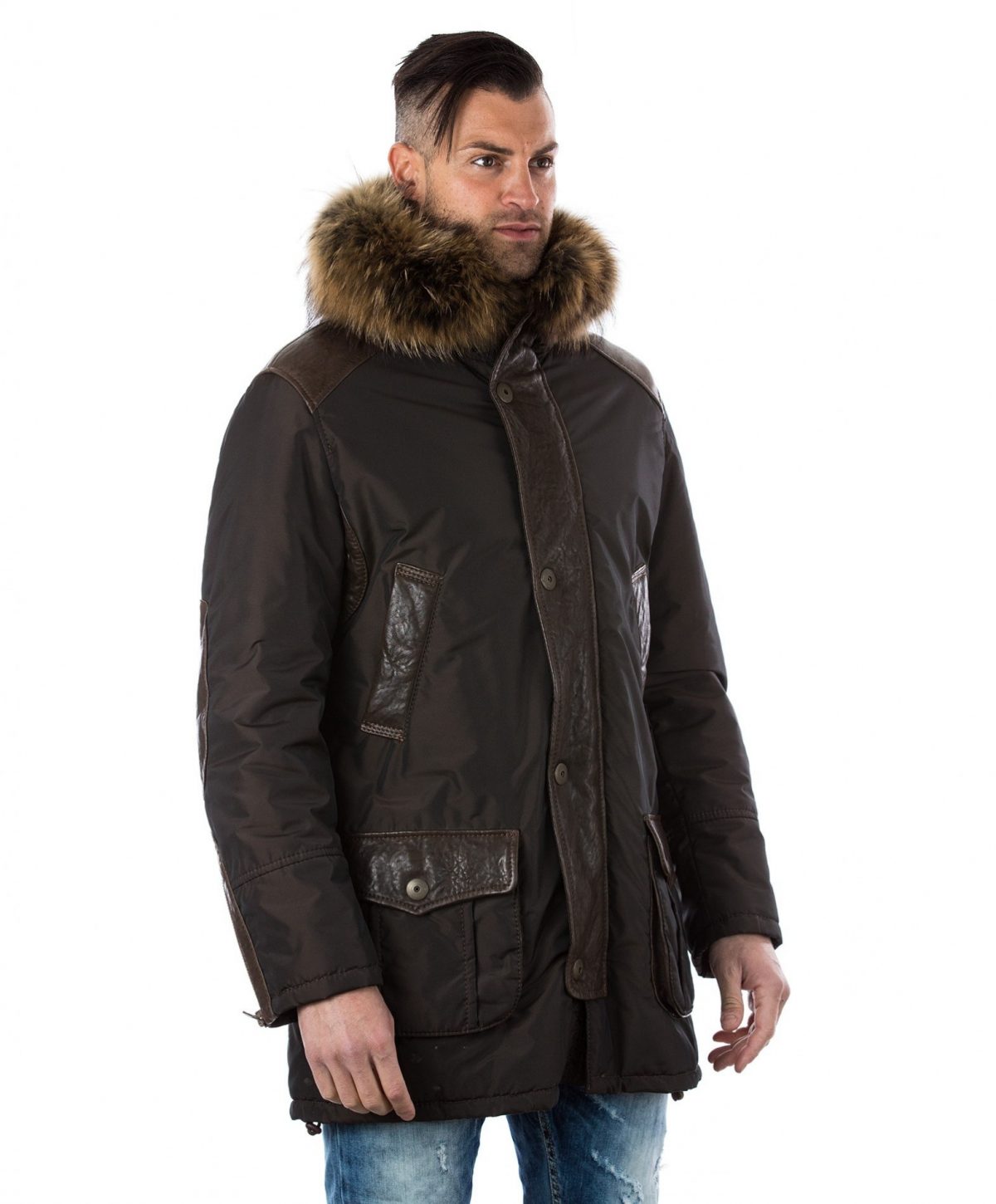 man-leather-and-fabric-coat-fox-fur-hood-brown-marco (3)