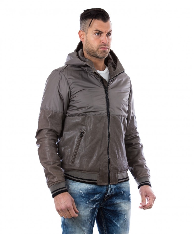 man-leather-down-hooded-jacket-with-hood-grey-pull (2)