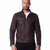men-s-leather-jacket-genuine-nabuk-soft-leather-biker-style-collar-mao-dark-brown-color-hamilton