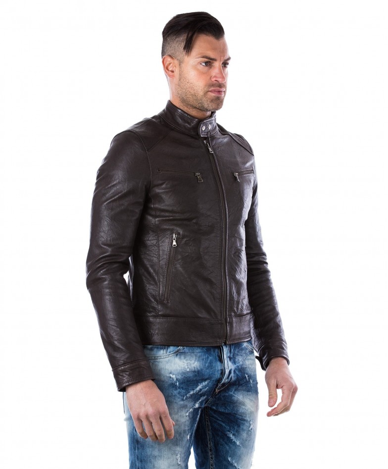 men-s-leather-jacket-genuine-wizened-soft-leather-biker-style-collar-mao-dark-brown-color-hamilton (2)