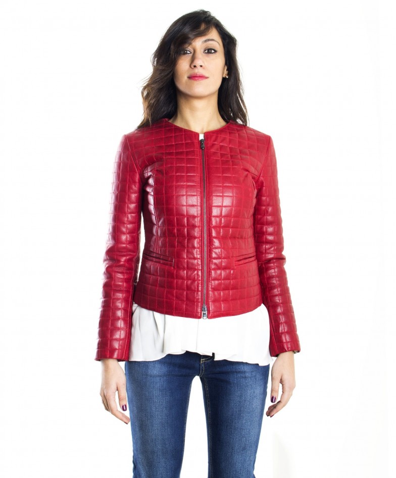women-s-leather-jacket-genuine-soft-leather-diamonds-fantasy-round-neck-red-color-mod-clear-quadri